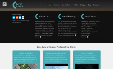 ndefilms.co.uk screenshot