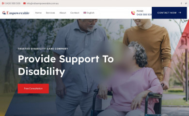 ndisempowerable.com.au screenshot