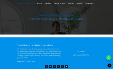 ndservice24.com screenshot