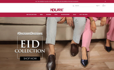 ndure.com screenshot