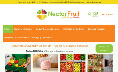 nectarfruit.es screenshot