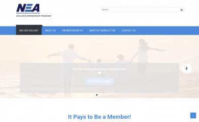 neamembersonline.com screenshot