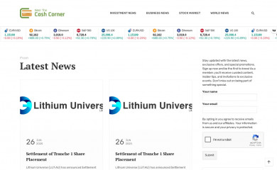 nearthecashcorner.com screenshot