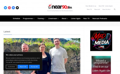 nearfm.ie screenshot
