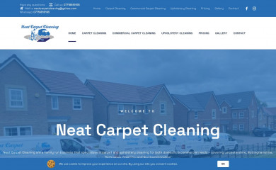 neatcarpetcleaning.co.uk screenshot