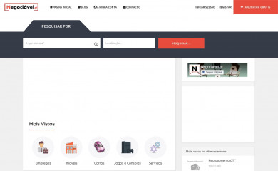 negociavel.pt screenshot