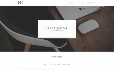 negarkamyar.com screenshot