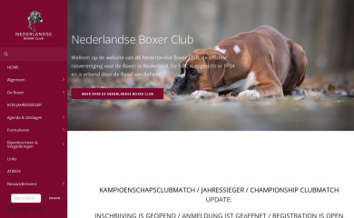 nederlandseboxerclub.nl screenshot