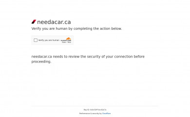 needacar.ca screenshot