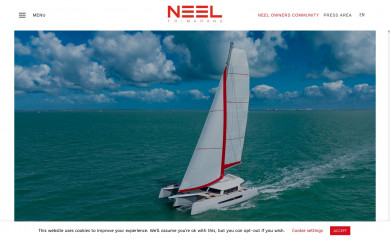 neel-trimarans.com screenshot