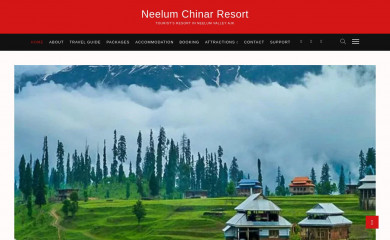 neelumchinarresort.com screenshot
