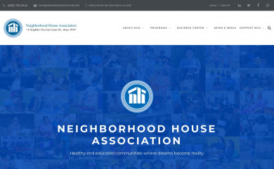 neighborhoodhouse.org screenshot