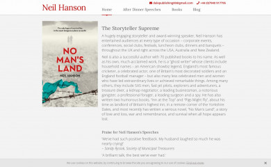 neilhanson.co.uk screenshot