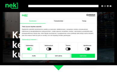 nek.fi screenshot