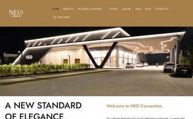 neoconvention.in screenshot