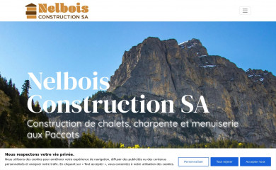 nelbois-construction.ch screenshot