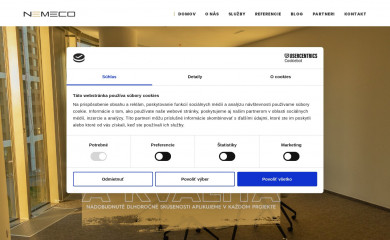 nemeco.sk screenshot