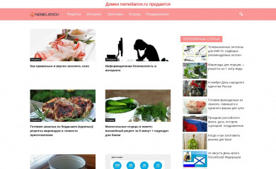 nemelianov.ru screenshot
