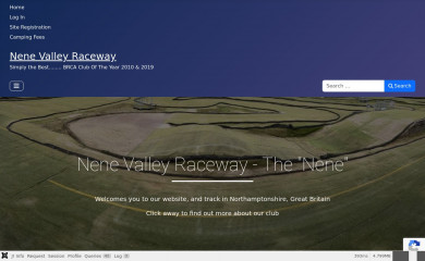 nenevalleyraceway.co.uk screenshot