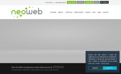 neo-web.it screenshot