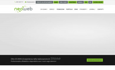 neo-web.it screenshot