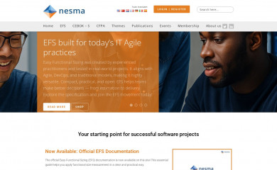 nesma.org screenshot