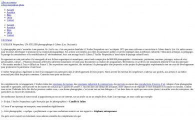 nespoulous.com screenshot