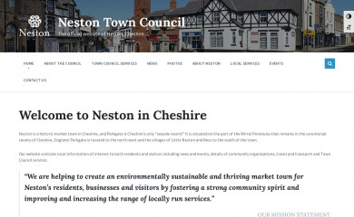 neston.org.uk screenshot