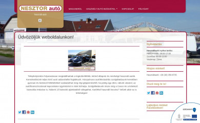nesztor.hu screenshot