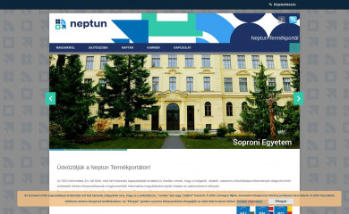 neptun.org.hu screenshot