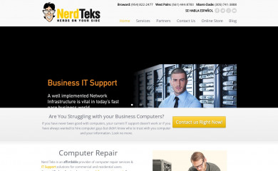 nerdteks.com screenshot