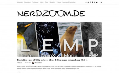 nerdzoom.de screenshot