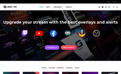 http://nerdordie.com screenshot