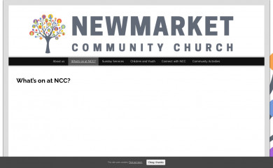 newmarket-community.church screenshot