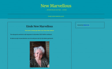 newmarvellous.be screenshot