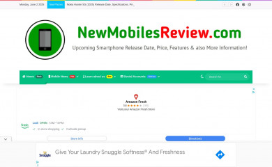 newmobilesreview.com screenshot