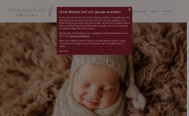 newbornatelier.at screenshot