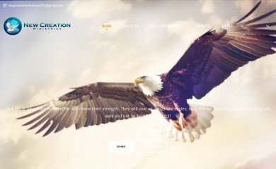 newcreationministries.com.au screenshot