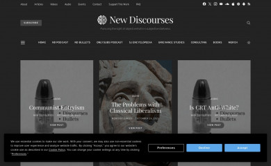 newdiscourses.com screenshot