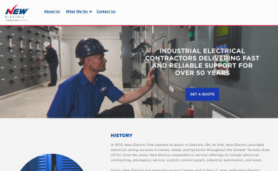 newelectric.com screenshot