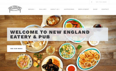 newenglandeatery.com screenshot
