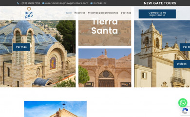 newgatetours.com screenshot