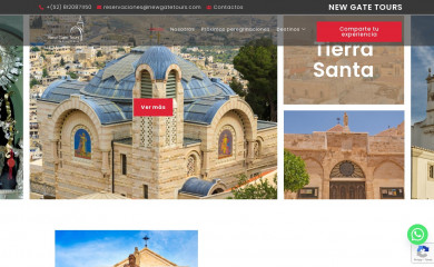 newgatetours.net screenshot