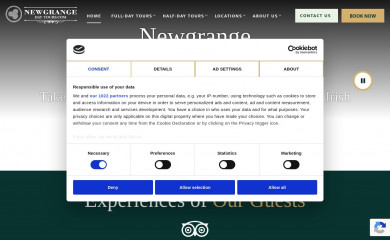 newgrangedaytours.com screenshot