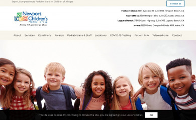newportchildren.com screenshot