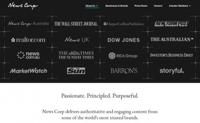 newscorp.com screenshot
