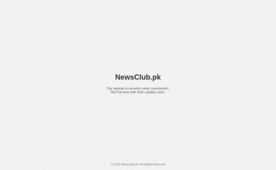 newsclub.pk screenshot