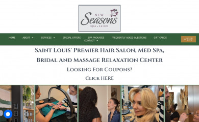 newseasonsspa.com screenshot