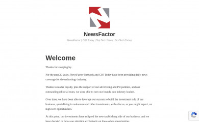 newsfactor.com screenshot