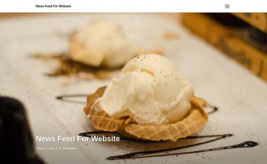 newsfeedforwebsite.com screenshot